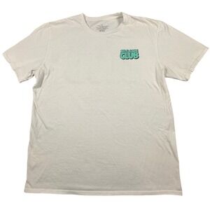 Self Care Club White Short Sleeve T-Shirt Men's Large